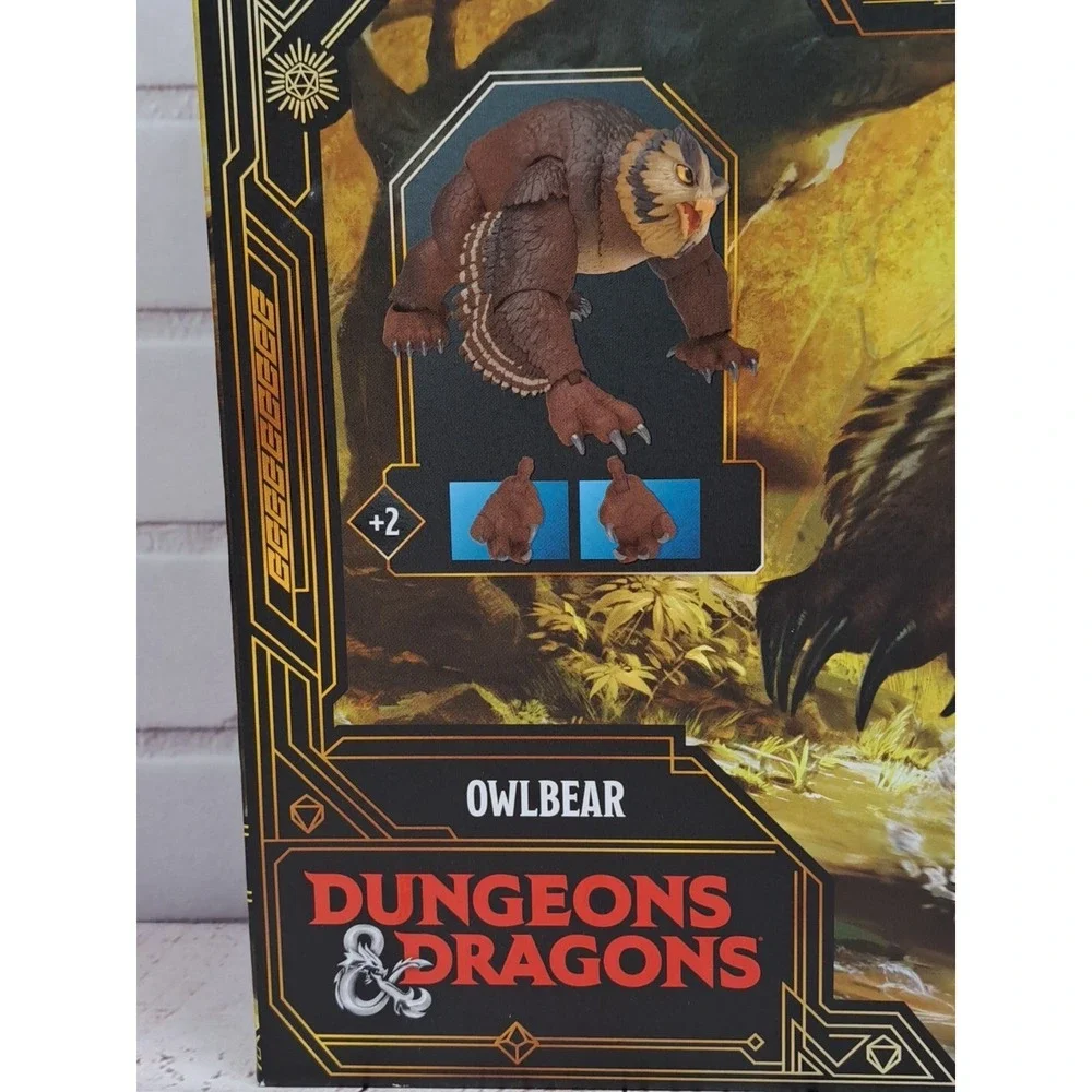 NIB Dungeons and Dragons Golden Archive Owlbear Action Figure